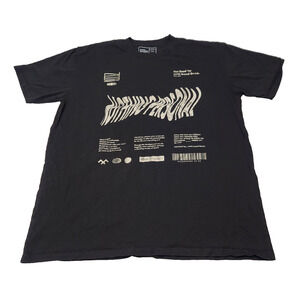 Not Dead Yet HVIII Brand Goods Nothing Personal Black Graphic T-Shirt Men's XL